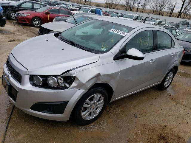 1G1JA5SH2C4159562 - 2012 CHEVROLET SONIC LS SILVER photo 1
