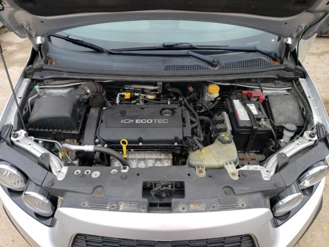 1G1JA5SH2C4159562 - 2012 CHEVROLET SONIC LS SILVER photo 11