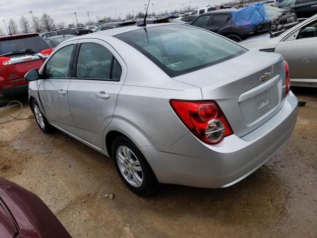 1G1JA5SH2C4159562 - 2012 CHEVROLET SONIC LS SILVER photo 2