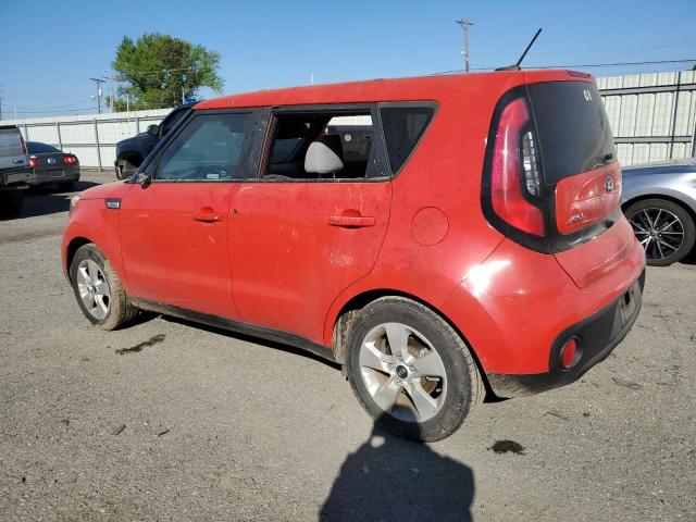 KNDJN2A28K7014739 - 2019 KIA SOUL RED photo 2