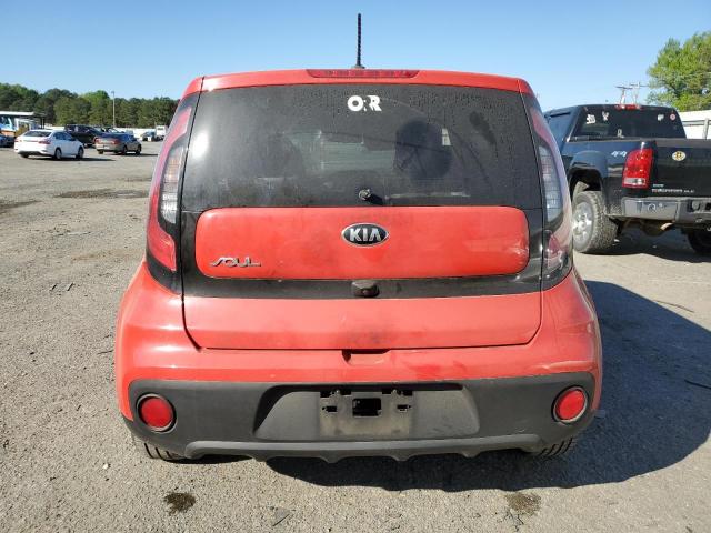 KNDJN2A28K7014739 - 2019 KIA SOUL RED photo 6