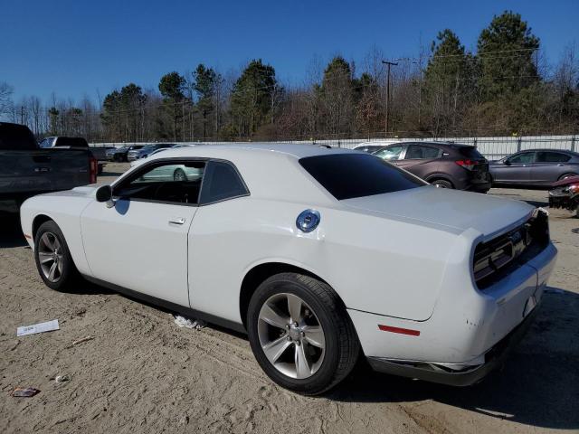 2C3CDZAG9FH737076 - 2015 DODGE CHALLENGER SXT WHITE photo 2