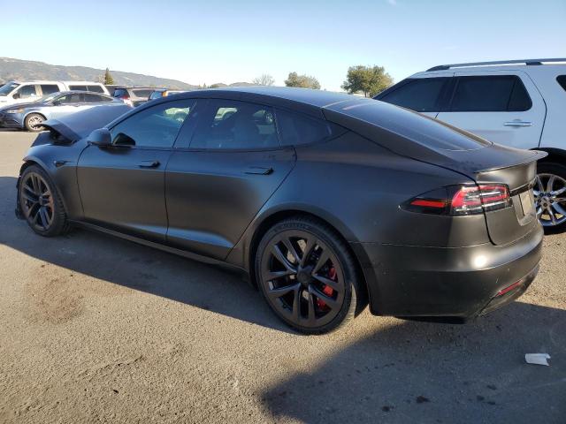 5YJSA1E65RF533887 - 2024 TESLA MODEL S BLACK photo 2