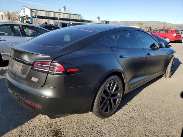 5YJSA1E65RF533887 - 2024 TESLA MODEL S BLACK photo 3