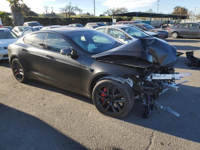 5YJSA1E65RF533887 - 2024 TESLA MODEL S BLACK photo 4