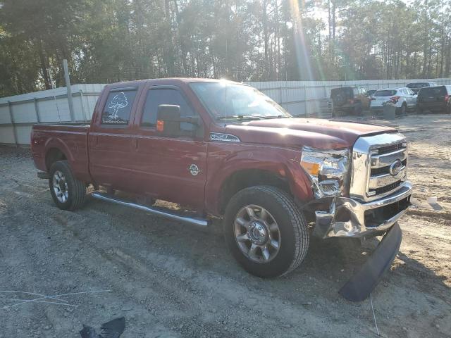 1FT7W2BTXFEA08005 - 2015 FORD F250 SUPER DUTY RED photo 4