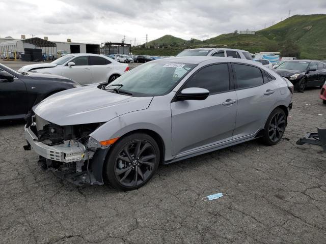 SHHFK7H49JU417557 - 2018 HONDA CIVIC SPORT 银色 照片 1