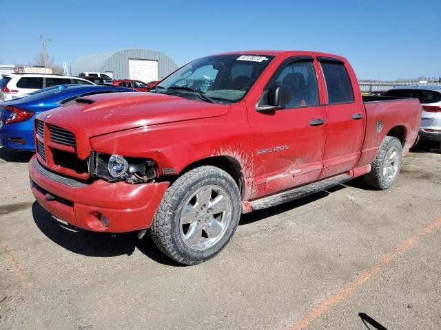 1D7HA18D85J518085 - 2005 DODGE RAM 1500 ST RED photo 1