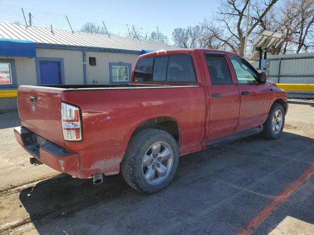 1D7HA18D85J518085 - 2005 DODGE RAM 1500 ST RED photo 3