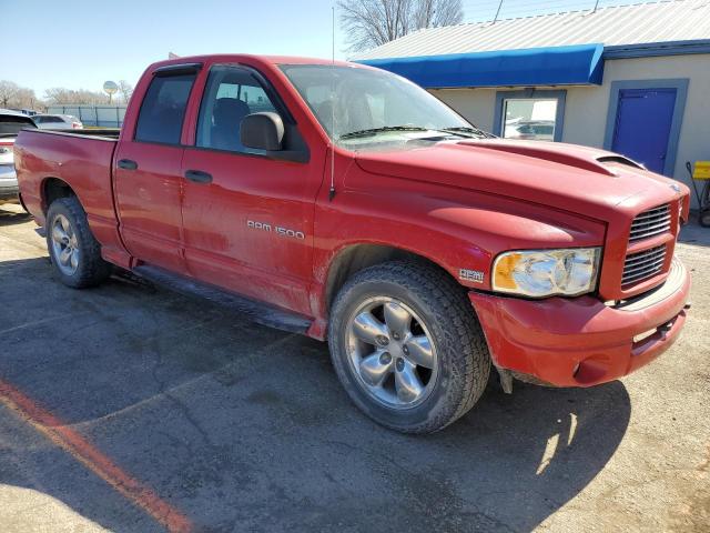 1D7HA18D85J518085 - 2005 DODGE RAM 1500 ST RED photo 4