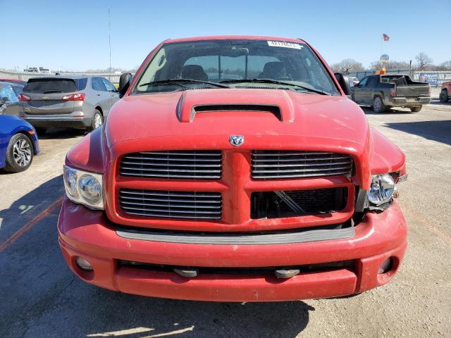 1D7HA18D85J518085 - 2005 DODGE RAM 1500 ST RED photo 5