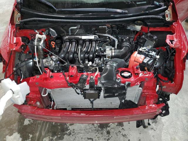 3HGGK5H89KM735657 - 2019 HONDA FIT EX RED photo 11