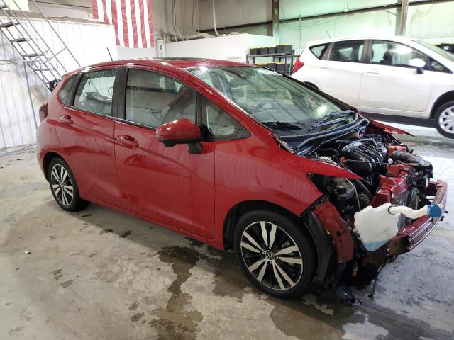 3HGGK5H89KM735657 - 2019 HONDA FIT EX RED photo 4