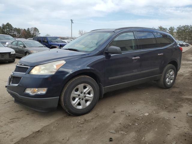 1GNKRFED6BJ147277 - 2011 CHEVROLET TRAVERSE LS BLUE photo 1