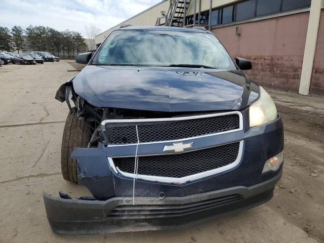 1GNKRFED6BJ147277 - 2011 CHEVROLET TRAVERSE LS BLUE photo 5