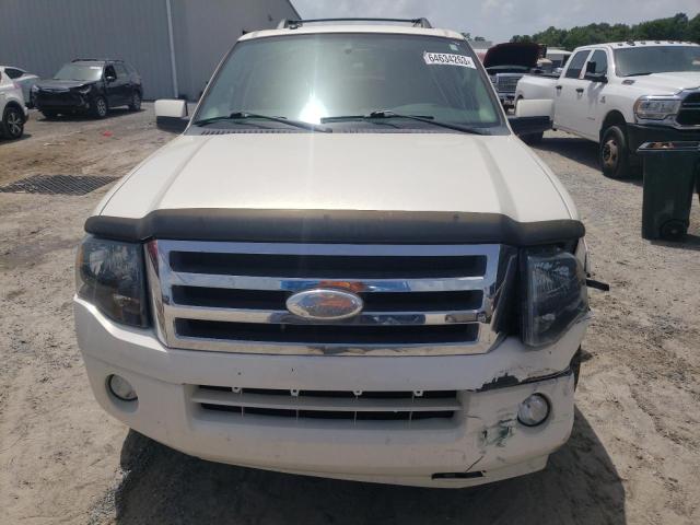 1FMFU19518LA10870 - 2008 FORD EXPEDITION LIMITED WHITE photo 5