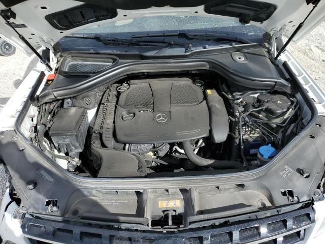 4JGDA5HB2EA389187 - 2014 MERCEDES-BENZ ML 350 4MATIC WHITE photo 11