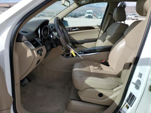4JGDA5HB2EA389187 - 2014 MERCEDES-BENZ ML 350 4MATIC WHITE photo 7