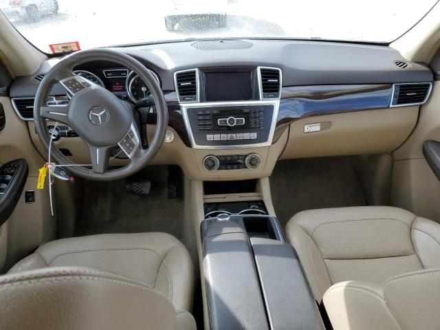 4JGDA5HB2EA389187 - 2014 MERCEDES-BENZ ML 350 4MATIC WHITE photo 8