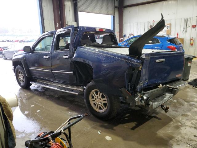 1GTH6MFE0B8108232 - 2011 GMC CANYON SLE BLUE photo 2