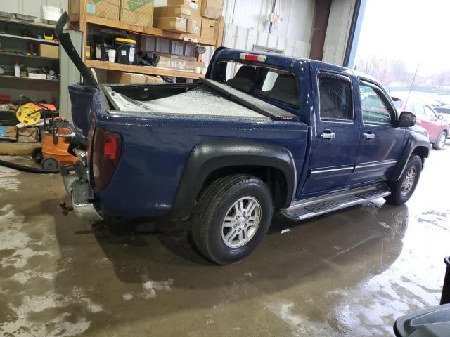 1GTH6MFE0B8108232 - 2011 GMC CANYON SLE BLUE photo 3