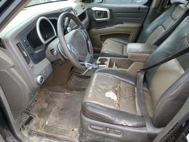 2HJYK165X6H561375 - 2006 HONDA RIDGELINE RTL BLACK photo 7