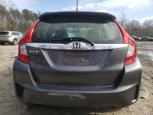 JHMGK5H71GS016194 - 2016 HONDA FIT EX GRAY photo 6