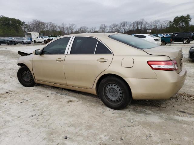 4T1BF3EK1BU695874 - 2011 TOYOTA CAMRY BASE GOLD photo 2