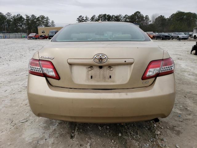 4T1BF3EK1BU695874 - 2011 TOYOTA CAMRY BASE GOLD photo 6