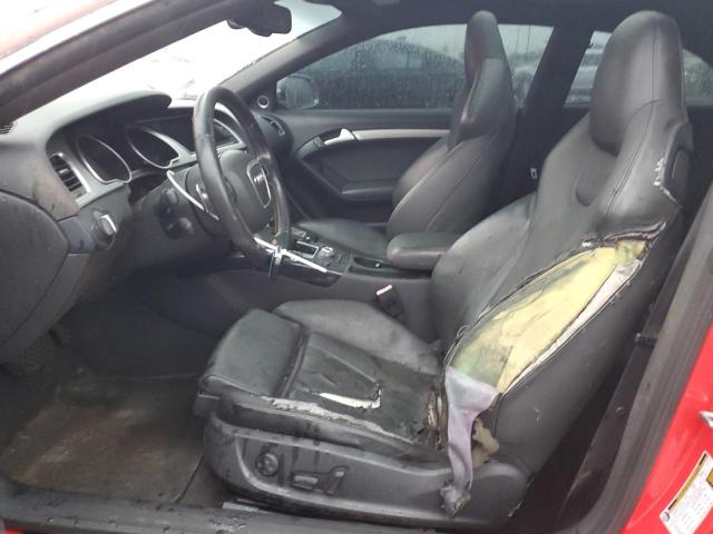 WAUCVAFR6CA001417 - 2012 AUDI S5 PREMIUM PLUS 红色 照片 7