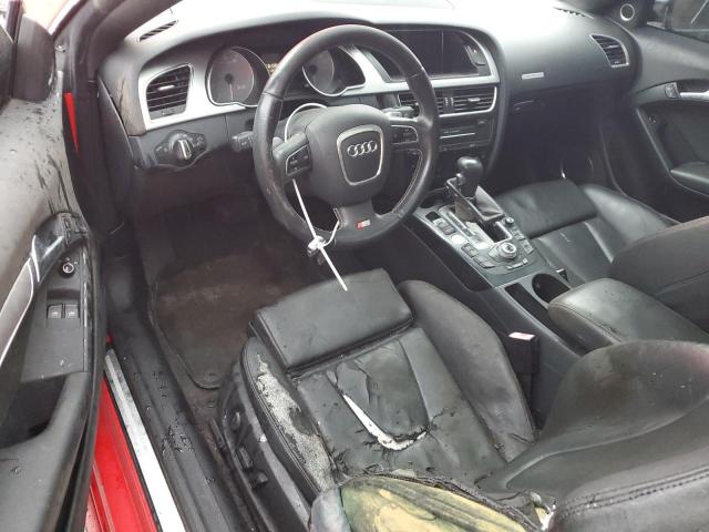 WAUCVAFR6CA001417 - 2012 AUDI S5 PREMIUM PLUS 红色 照片 8