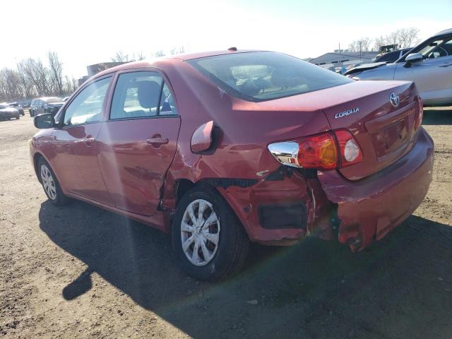 JTDBL40E59J054128 - 2009 TOYOTA COROLLA BASE RED photo 2