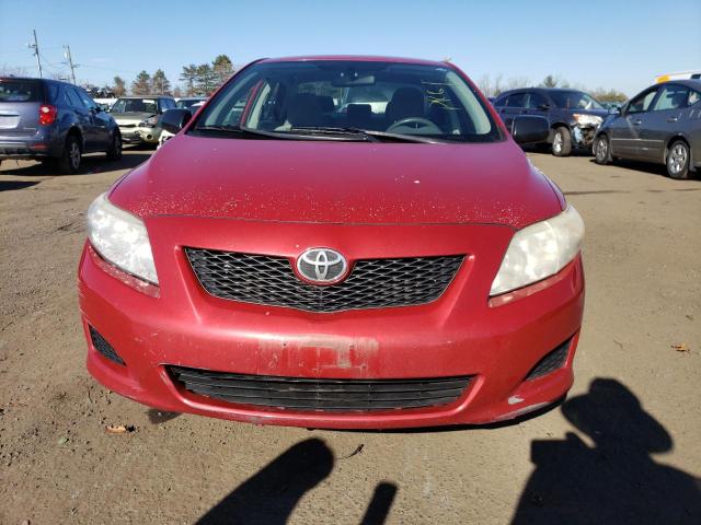 JTDBL40E59J054128 - 2009 TOYOTA COROLLA BASE RED photo 5