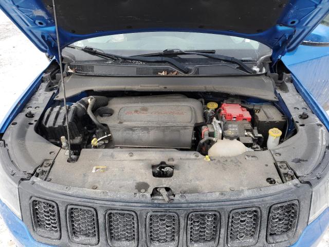 3C4NJDBB8LT148364 - 2020 JEEP COMPASS LATITUDE BLUE photo 12