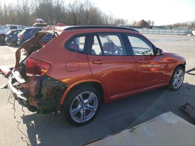 WBAVM5C55EVV92811 - 2014 BMW X1 XDRIVE35I ORANGE photo 3