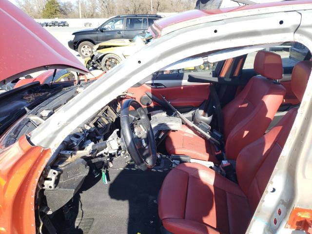 WBAVM5C55EVV92811 - 2014 BMW X1 XDRIVE35I ORANGE photo 7