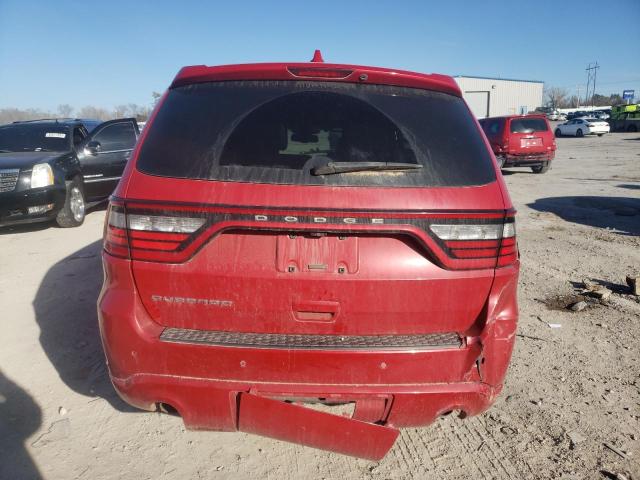 1C4RDHAG2FC146977 - 2015 DODGE DURANGO SXT RED photo 6