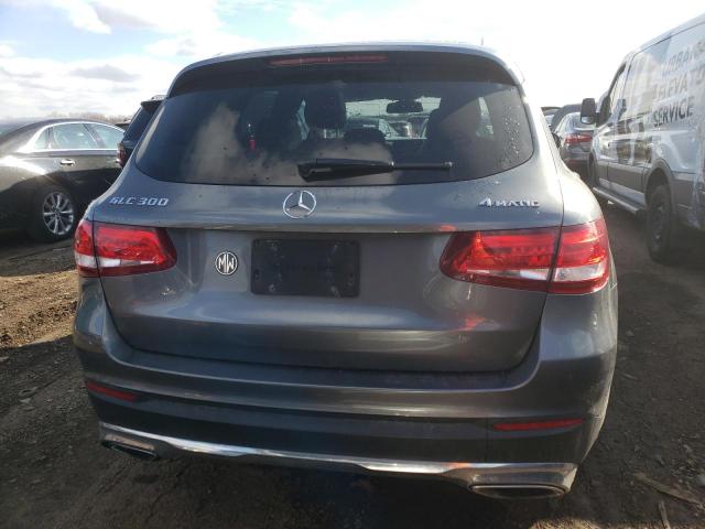 WDC0G4KB2GF110566 - 2016 MERCEDES-BENZ GLC 300 4MATIC GRAY photo 6