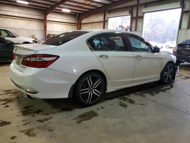 1HGCR2F55GA027444 - 2016 HONDA ACCORD SPORT WHITE photo 3