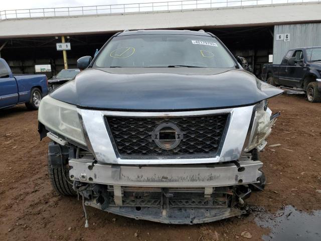 5N1AR2MN1FC606714 - 2015 NISSAN PATHFINDER S 蓝色 照片 5