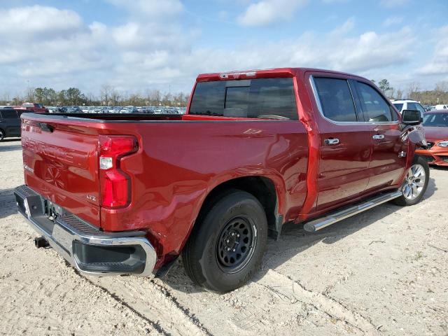 1GCPWEET9MZ145939 - 2021 CHEVROLET SILVERADO C1500 LTZ MAROON photo 3