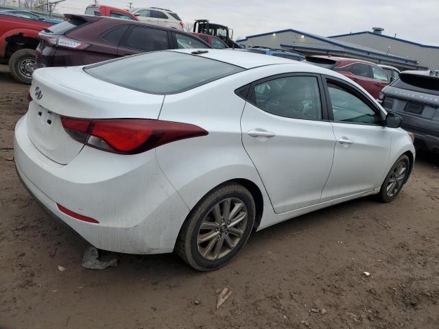 5NPDH4AE0GH764682 - 2016 HYUNDAI ELANTRA SE WHITE photo 3