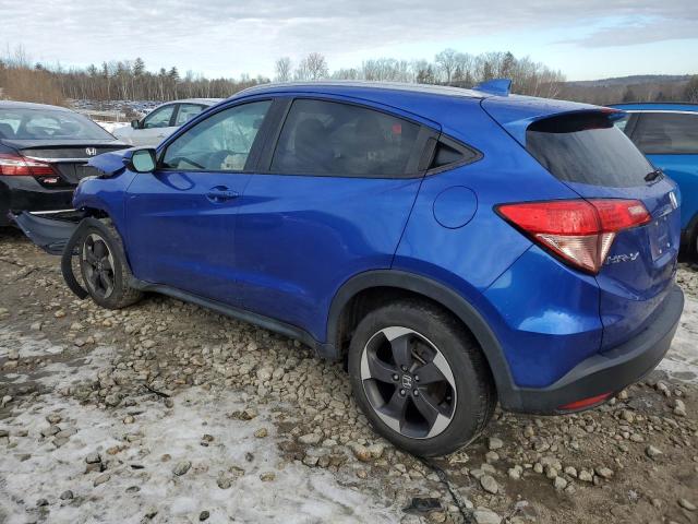 3CZRU6H73JM705822 - 2018 HONDA HR-V EXL BLUE photo 2