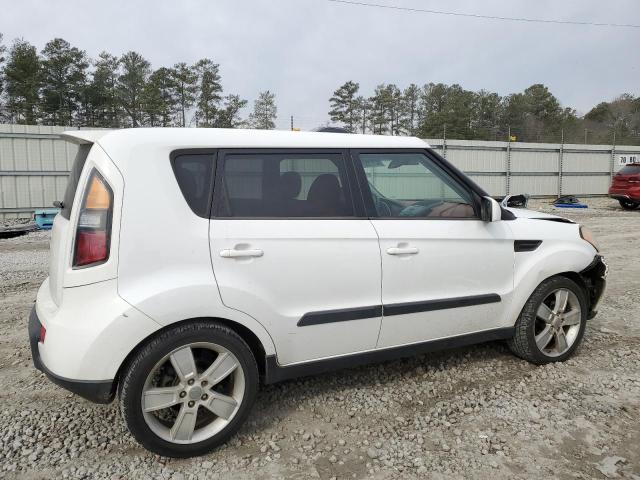 KNDJT2A27B7708361 - 2011 KIA SOUL + WHITE photo 3