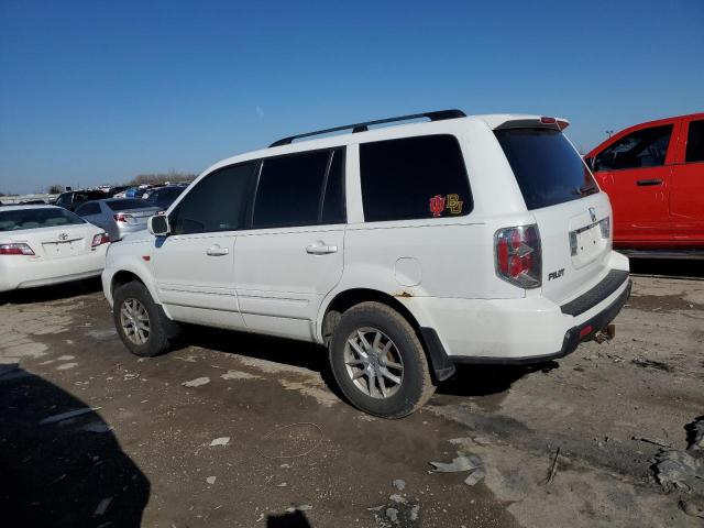 2HKYF18416H551161 - 2006 HONDA PILOT EX WHITE photo 2