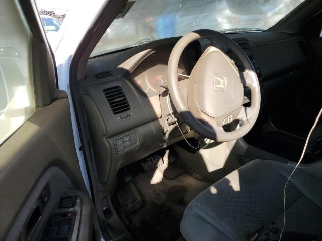 2HKYF18416H551161 - 2006 HONDA PILOT EX WHITE photo 9