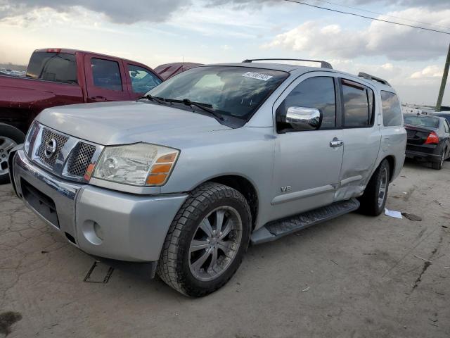 5N1AA08A74N741667 - 2004 NISSAN ARMADA SE SILVER photo 1