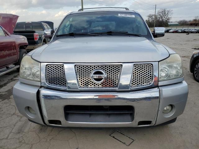 5N1AA08A74N741667 - 2004 NISSAN ARMADA SE SILVER photo 5