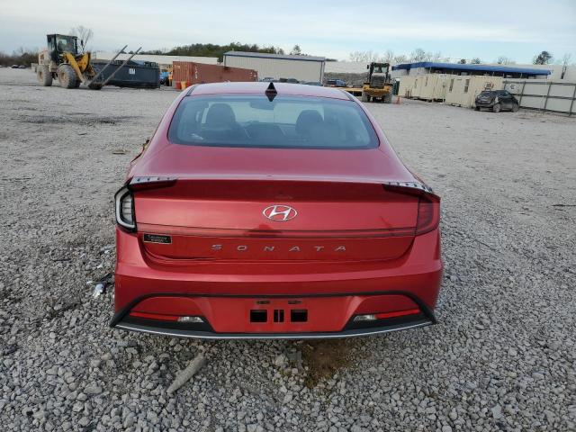 5NPEG4JA1LH036545 - 2020 HYUNDAI SONATA SE RED photo 6