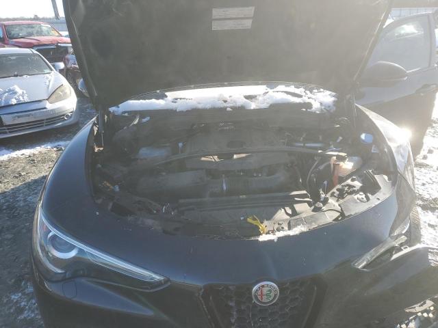 ZASPAKBNXN7D28967 - 2022 ALFA ROMEO STELVIO TI BLACK photo 12